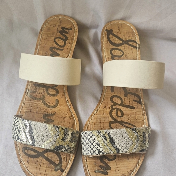 Sam Edelman Gala Two Strap Low Wedge Sandals Women’s Size 8.5 - Picture 7 of 7